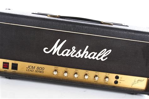 1982 Marshall Jcm 800 2203 100 Watt Tube Head Guitar Chimp