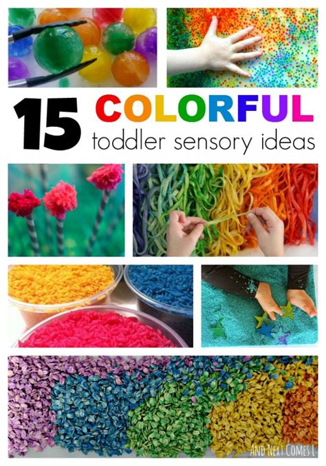 15 Colorful Sensory Activities For Toddlers Lalymom