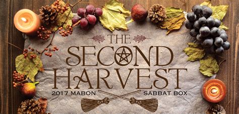 Mabon 2017 Sabbat Box Theme Release The Second Harvest