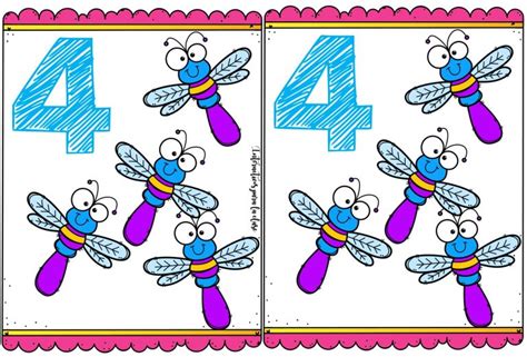 Colorido Memorama Ilustrado De Números Del 1 Al 10 Para Jugar Y