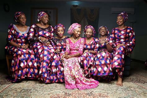 African Wedding Dresses For Bridesmaids By Vlisco In Asoebi Style Asoebi Africanbridesmaids