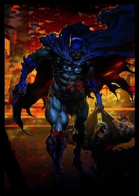 Batman Vs Bane By Kanartist On Deviantart
