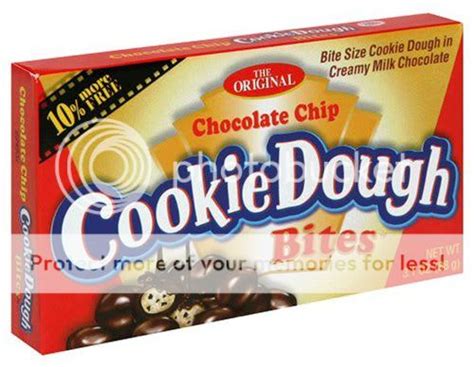 Chocolate Chip Cookie Dough Bites 88g Box American Candy Sweet Retro