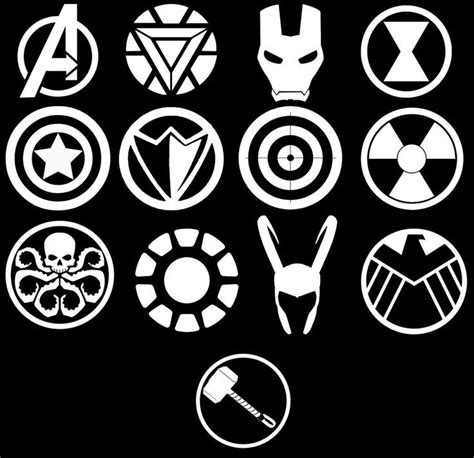 Moreover, there was a parallel. Marvel Avengers Symbols Vinyl Car Decal by WibblyWobblyThings on Etsy - Visit to grab an amazing ...