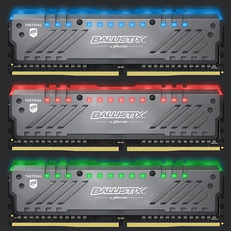 Crucial Teases New Ballistix Tactical Tracer Ddr4 Rgb Gaming Memory