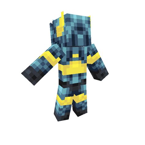 Azule The Blue Knight Minecraft Skin