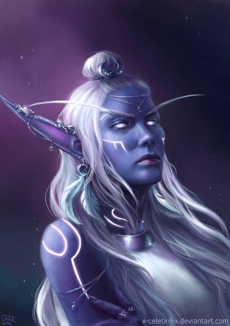 Nightborne Priestess Commission By X Celebril X On Deviantart World