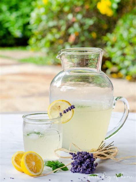 Refreshing Lavender Lemonade Recipe First Day Of Home