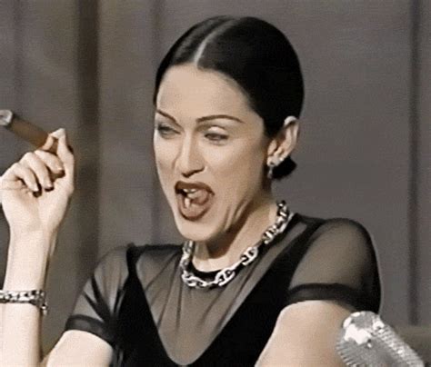 Madonna Smoking  Find And Share On Giphy