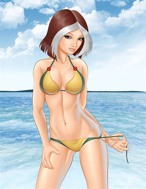 Beach Rogue By Spacecowbabetv Deviantart Com On DeviantART Fantasy Pinterest Yellow Bikini
