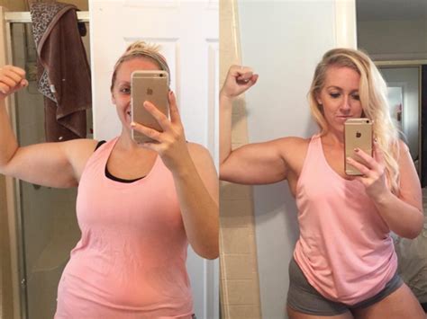 ›› convert pound to kilogram. This Fit Mom's Before-and-After Photo Shows That Weight Is ...