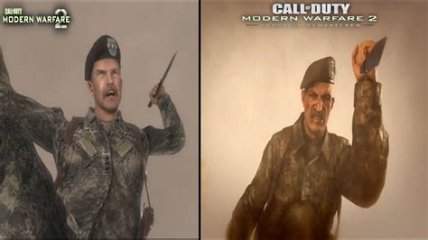 Call Of Duty Modern Warfare 2 Original Vs Remastered Killing