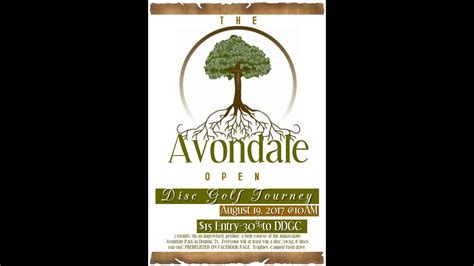 The Avondale Open Youtube