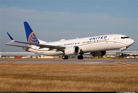 Boeing 737 9 Max United Airlines Aviation Photo 5391539