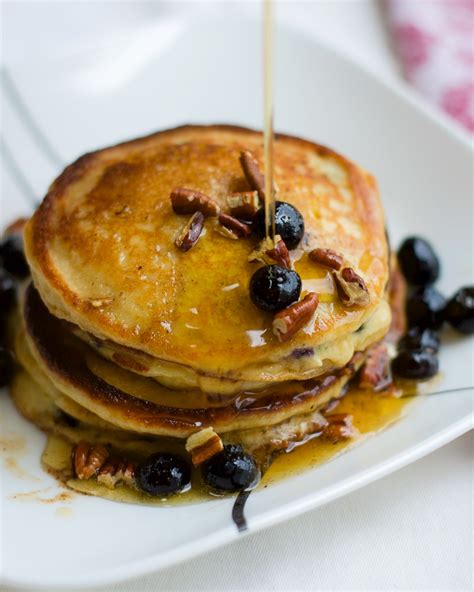 Fluffy Blueberry Pancakes American Home Cook