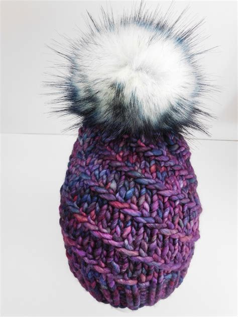 100 Merino Wool Adult Beanie Hand Dyed Winter Hat With Etsy