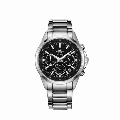 casio edifice efr 527d 1av black dial chronograph wrist watch watchcentre pk