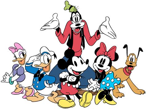 Classic Mickey Mouse Friends Clip Art Png Images Disney Clip Art