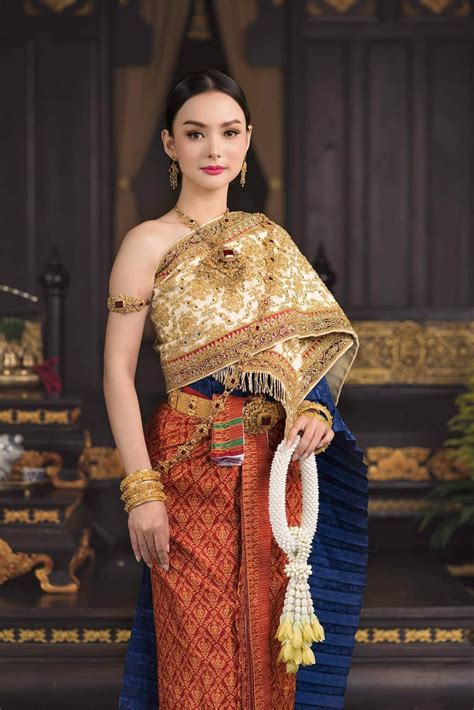 jongkraben on twitter thailand dress traditional thai clothing thai dress