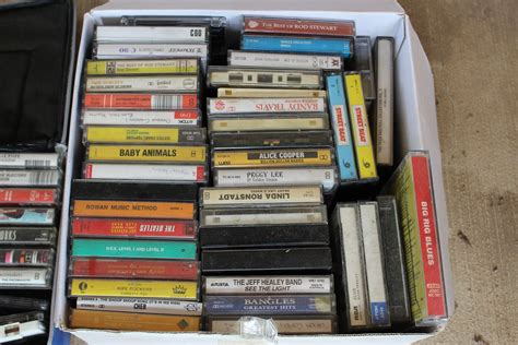 selection of audio cassettes lot lot 1174689 allbids