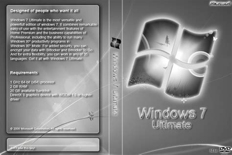 Windows 7 Dvd Cover X64 By Btje On Deviantart