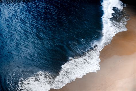Blue Ocean Waves 5k Wallpaperhd Nature Wallpapers4k Wallpapersimages