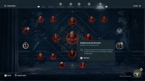 Assassin S Creed Odyssey Gasper The Gatekeeper Clue Location Order