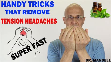 Handy Tricks That Remove Tension Headaches Super Fast Dr Alan Mandell