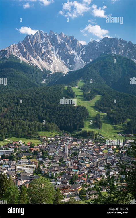 San Candidoinnichen Dolomites South Tyrol Italy The Village Of San