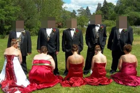 Bridal Party Blasted For Taking Trashy Sex Act Snap At Wedding