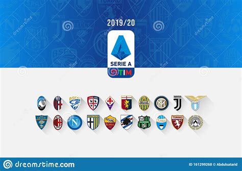 Italy serie a 2020/2021 table, full stats, livescores. Football Logos - Serie A 2019/20 Editorial Stock Photo - Illustration of format, background ...