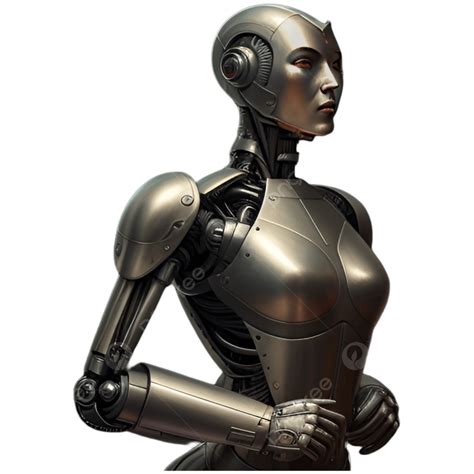 Cyborg Ai Metallic Robot Scifi Avatar المستقبل سايبورغ Ai Llic روبوت
