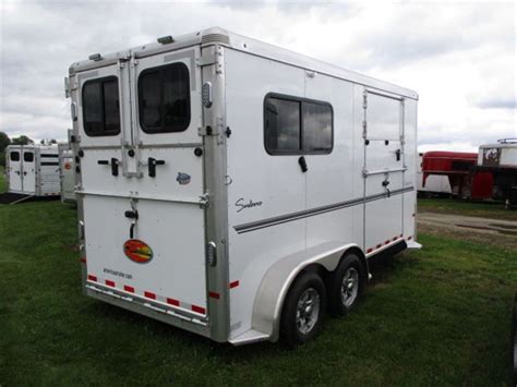 2020 Sundowner Trailers Charter Two Horse Bp With Side Ramp
