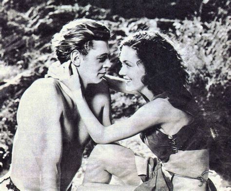 Johnny Weissmuller Y Maureen Osullivan En “tarzán Y Su Compañera” 1934 Tarzan Series Tarzan
