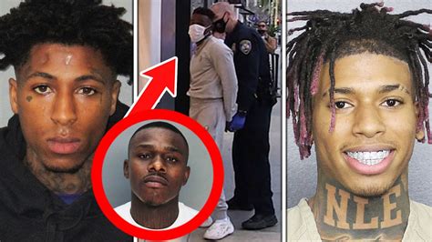 Rappers Arrested In 2021 Nba Youngboy Dababy Nle Choppa Youtube