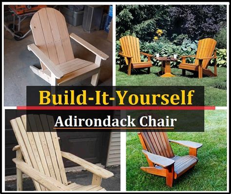 Adirondack Chair Plans 