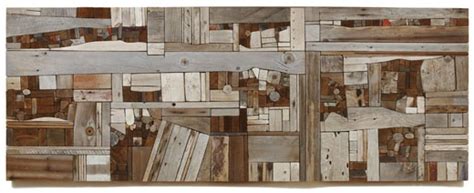 Wood Collage 1976 36 X 96 X 3 Inches Found Wood George Morrison Wood