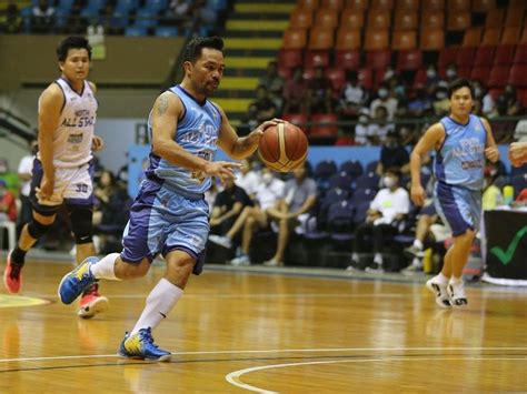 South Bests North In Mpbl All Star Pacquiao Shines In Executives Game