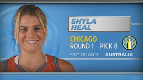 sky select shyla heal as no 8 pick in wnba draft espn video