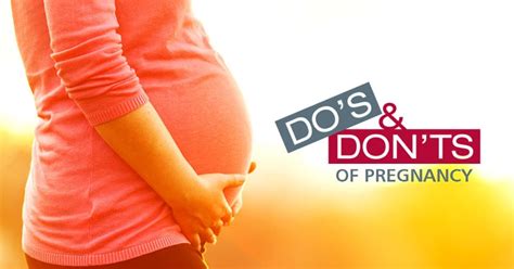 Obgyn Updated The Dos And Donts In Pregnancy An Evidence Based Review