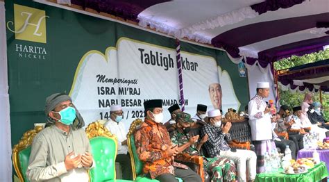 Peringati Isra Miraj Harita Nickel Hadirkan Ust Dasad Latif Di Pulau Obi Jaretnews