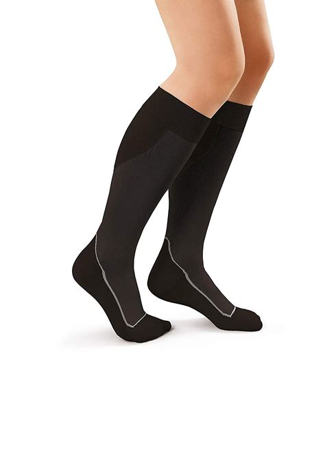 Jobst Relief Knee High 20 30 Mmhg Compression Socks Closed Toe Black Medium Bsn