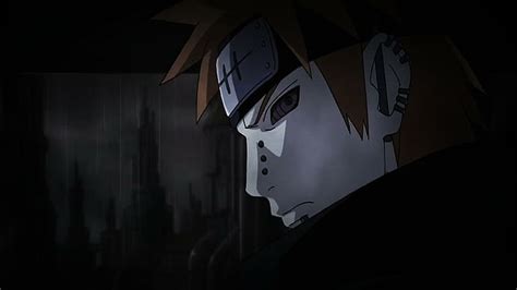 Hd Wallpaper Naruto Shippuden Pain Akatsuki Rinnegan Darkness
