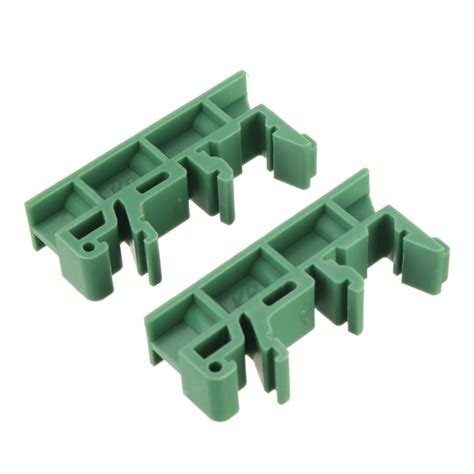 Pcb Din Rail Adapter Circuit Board Mounting Bracket Holder Carrier 35mm