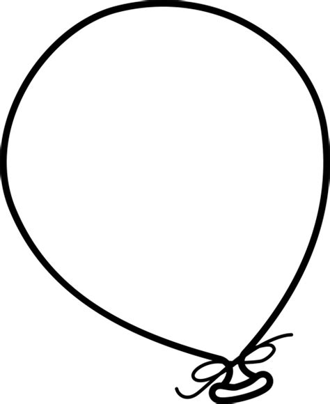 Balloon Clipart Black And White Free Download On Clipartmag