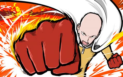 Wallpaper Illustration Anime Cartoon Saitama One Punch Man