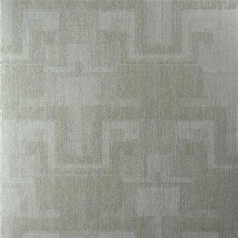 Modern Metallic Geometric Silver Wallpaper R3901 Roll