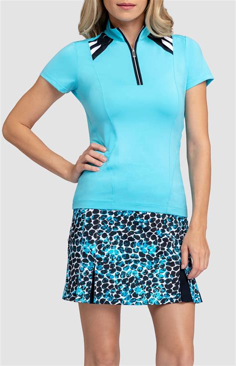 Briley Top Into Blues For Golf Tail Activewear Womens Golf