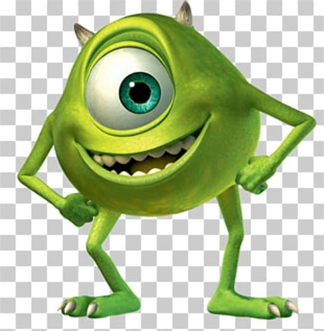 Download High Quality Monsters Inc Logo Mike Wazowski Transparent Png