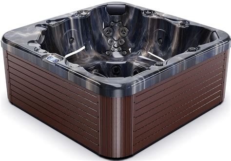 Luxuria Spas Essence 6 Person 55 Jet Plug And Play Lounger Hot Tub With